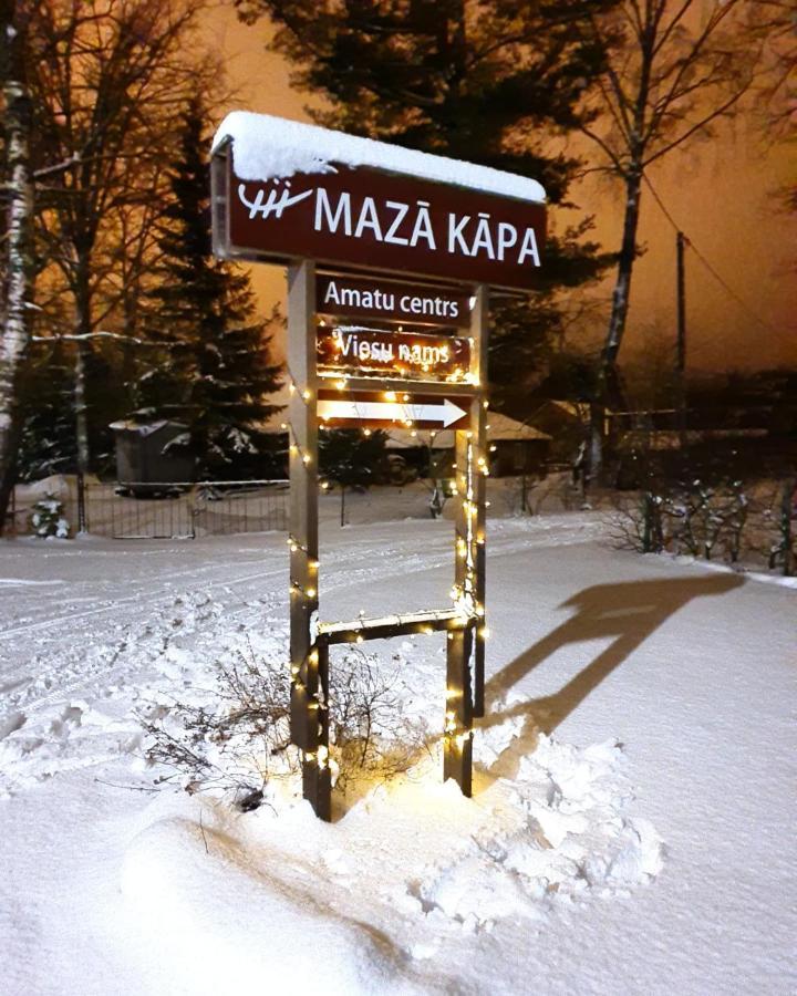 Maza Kapa Hotel Koknese Buitenkant foto